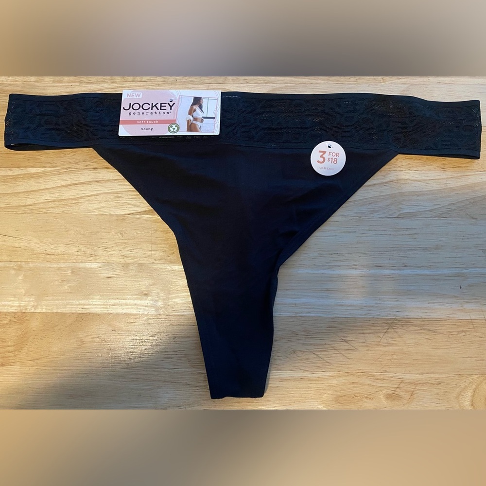 Jockey Black Panties Intimates & Sleepwear